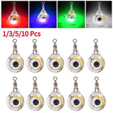 Mini Fishing Lure Light LED Deep Drop Underwater