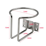 Stainless Steel Boat Ring Cup Drink Holder