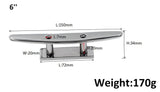 Stainless Steel Polished Combo Mooring Cleat